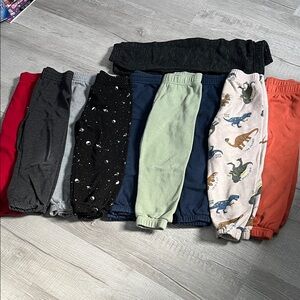 Boys Sweatpants Lot 10 pairs size 4T